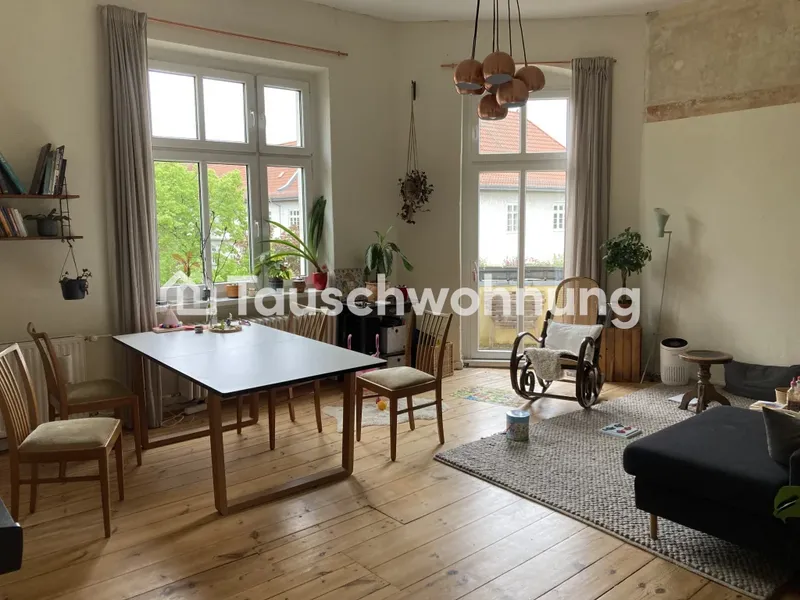 Tauschwohnung: Wunderschöne, helle 4-Zimmer-Altbauwohnung in Rixdorf — photo 1